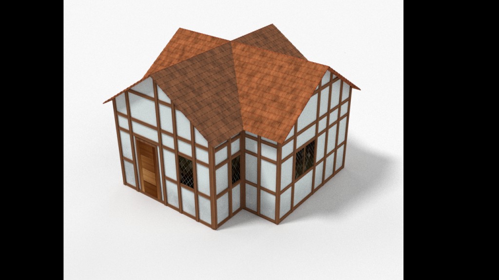 Medival home(High poly) preview image 1